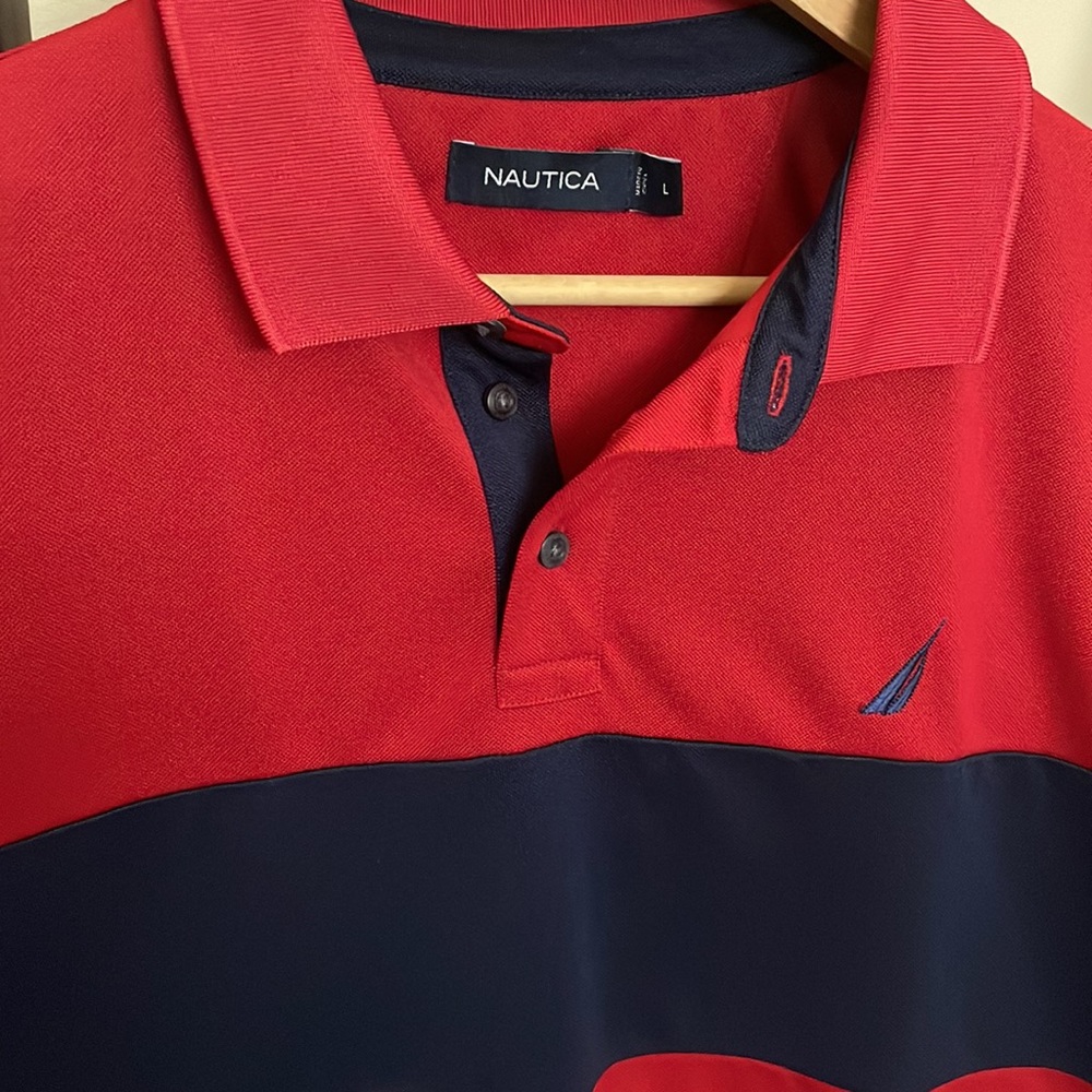 Nautica polo neck, red and classy - Picture 6 of 10